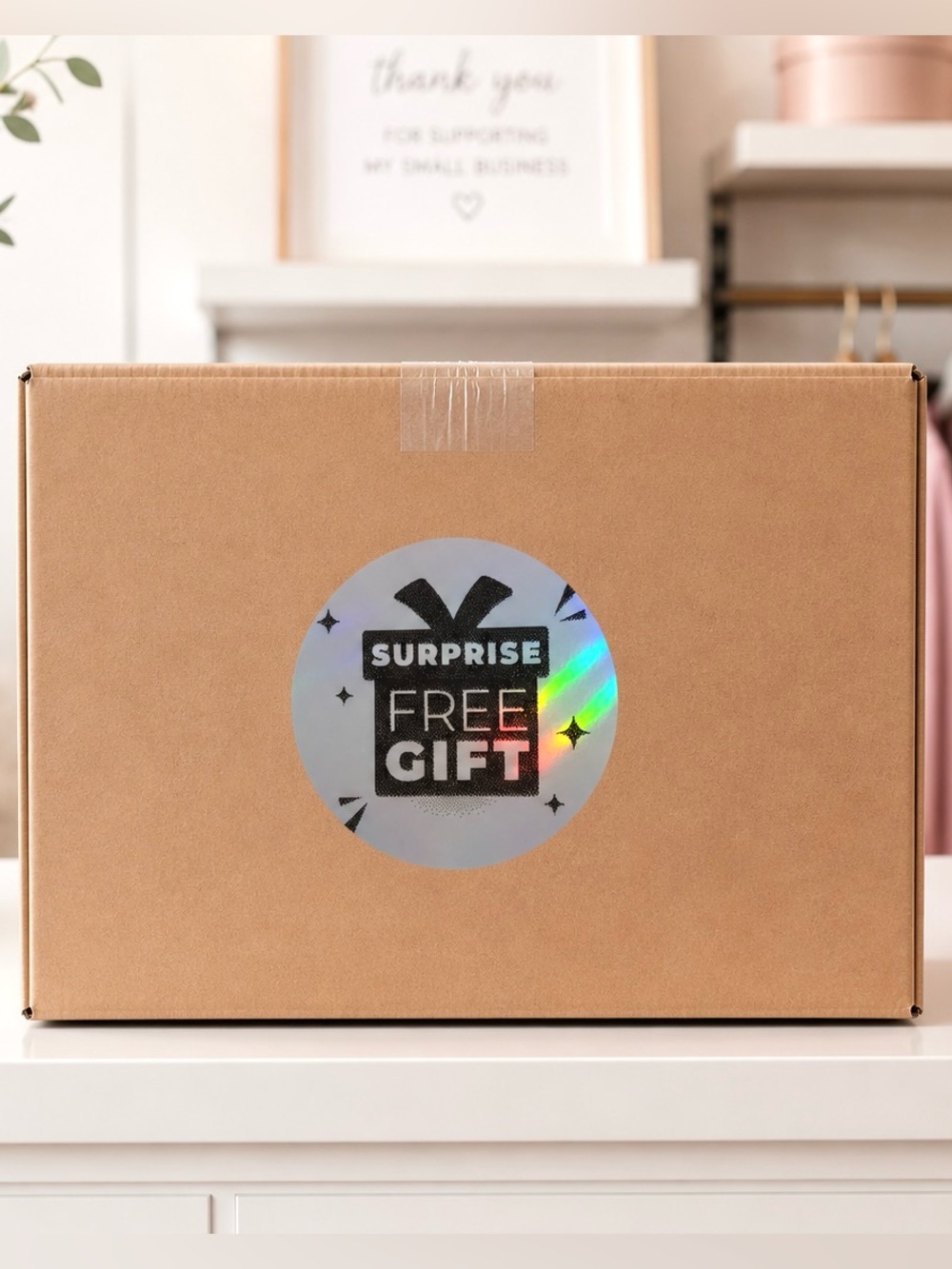 Free Gift Holographic Stickers-100ct.